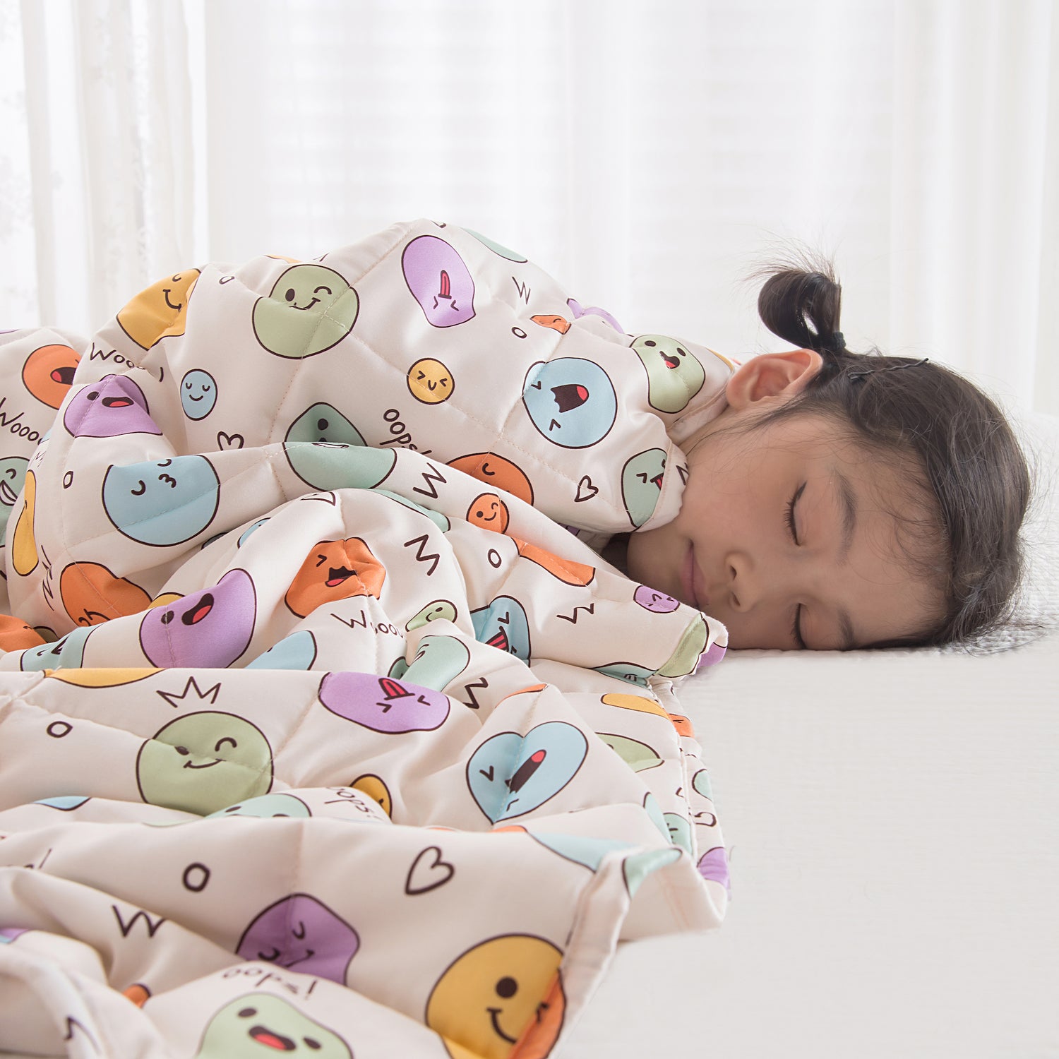 Kids Weighted Blanket (Emoji)
