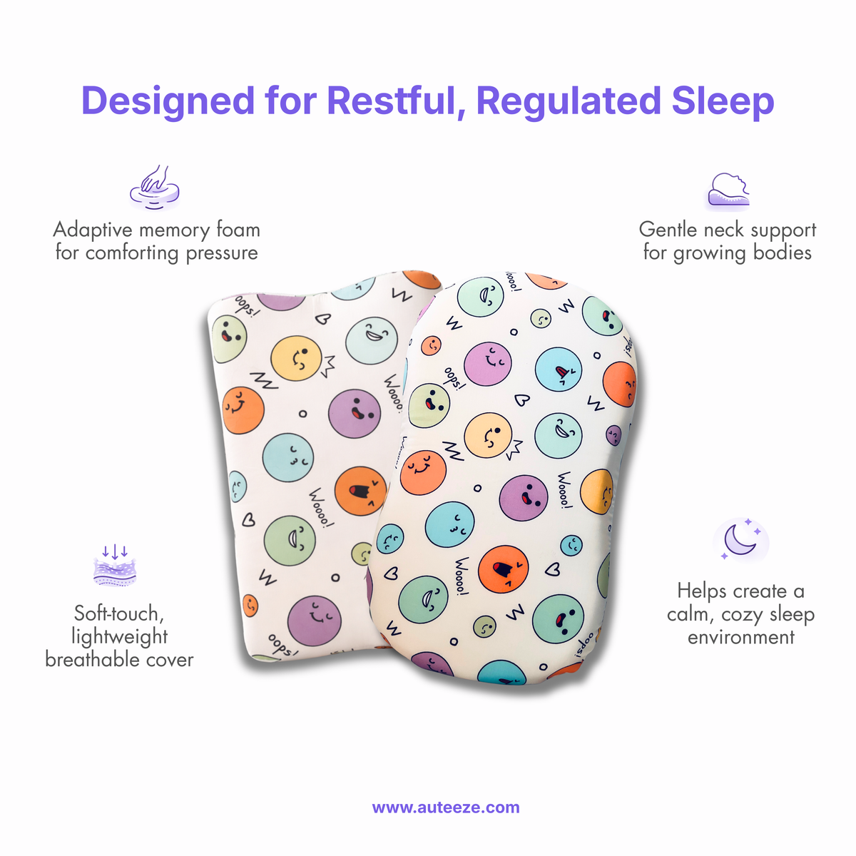 Memory foam pillow