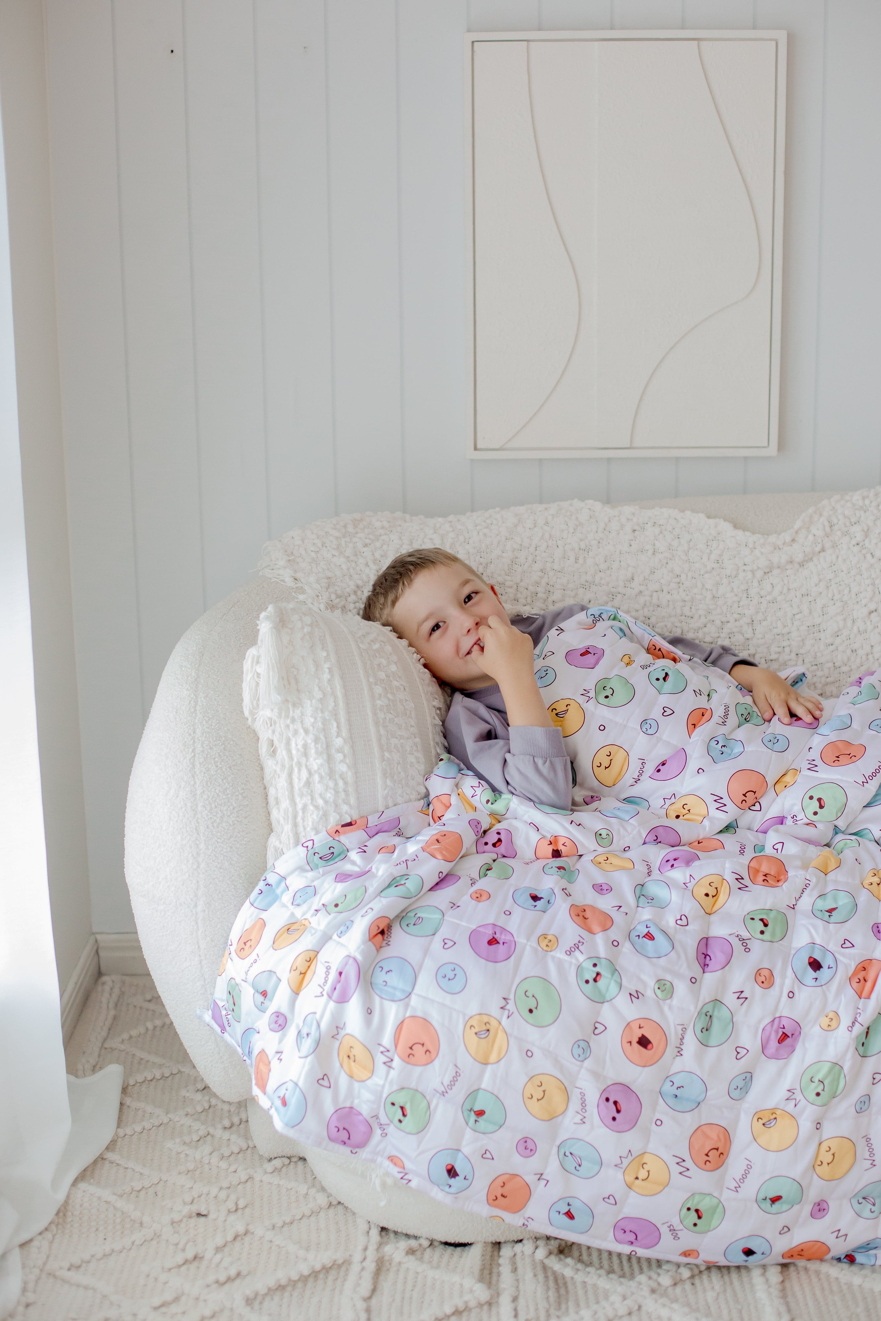 Emoji Weighted blanket